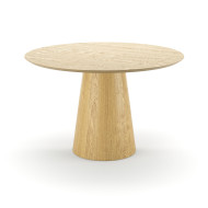 Стол обеденный Simba круглый, цвет дуб натуральный