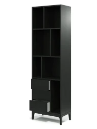 Стеллаж Fredo 3.1, цвет дуб чёрный