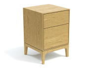 Тумба Fredo 2 для письменных/ компьютерных столов, цвет дуб натуральный