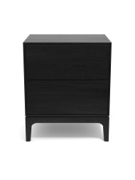 Прикроватная тумба Fredo Plus, цвет дуб черный