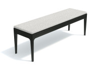 Скамья- банкетка Fredo Plus, цвет дуб черный